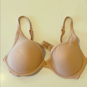 ThirdLove 24/7 Classic Contour Plunge Bra 32E Nude